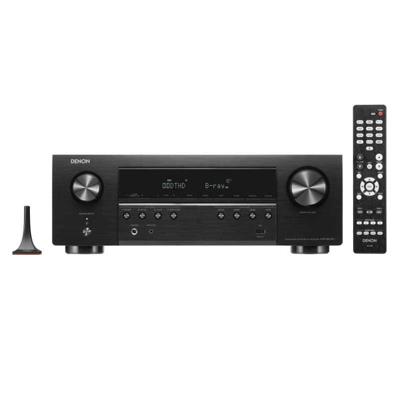 Denon AVR-S670H Házimozi erősítő - Fekete (AVR-S670H)