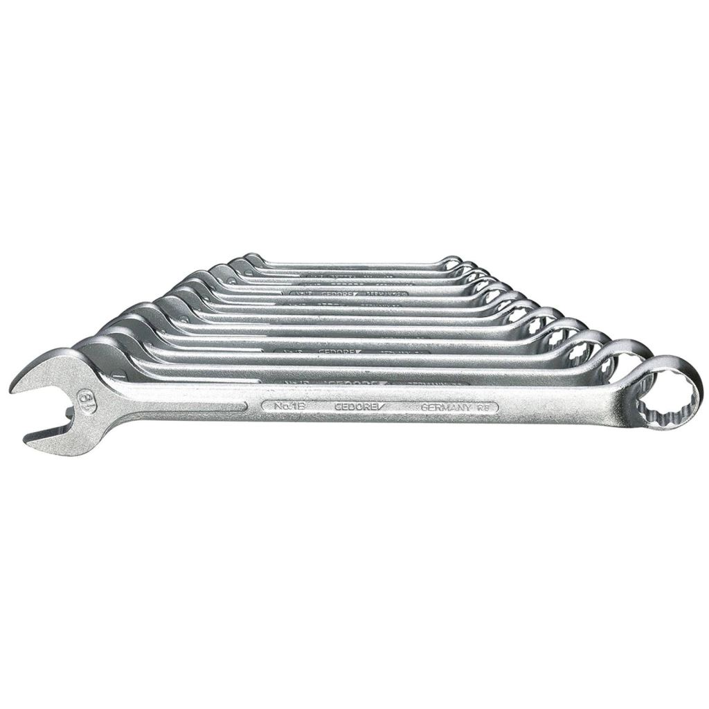 Gedore 6012840 Racsnis csavarkulcs készlet, 12 részes, 6 - 19 mm (6012840)