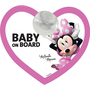 Disney Minnie egér Baby on Board jelzés tapadókoronggal