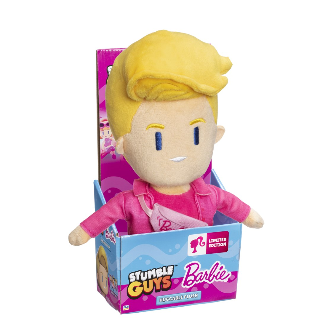 P.M.I. Stumble Guys x Barbie ölelhető plüssfigura 30cm - Ken (SGB7008B)