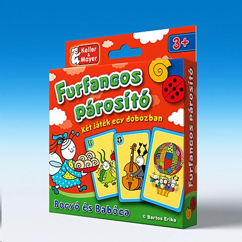 Keller & Mayer Bogyó és Babóca: Furfangos párosító kártyajáték (713229) (713229)