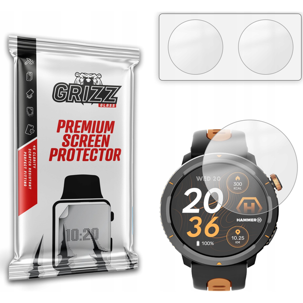 Folia matowa GrizzGlass PaperScreen do Hammer Watch 2 Lite