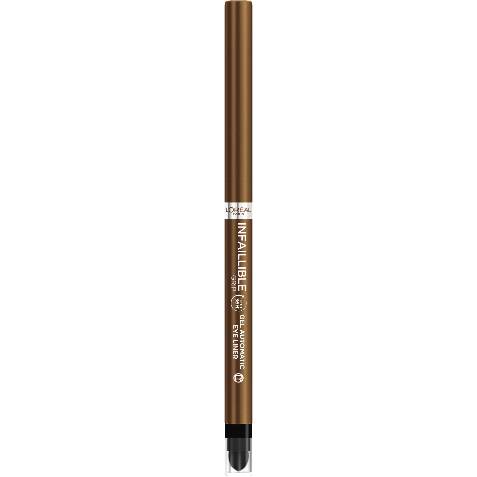 L'ORÉAL PARIS Infaillible Grip Gel Automatic Liner 12 Bronzed Expresso (3600524167196)