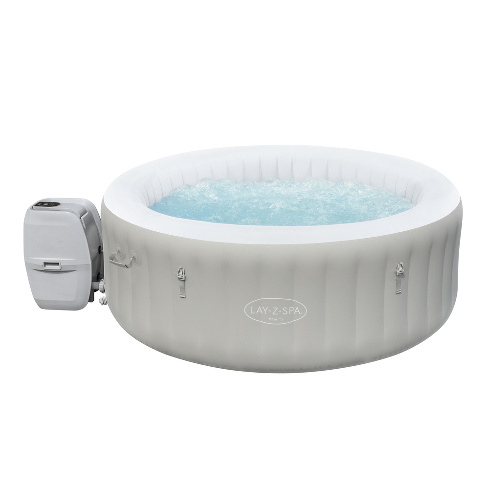 Bestway 60007 pezsgőfürdő vagy gyógyfürdő 669 L 4 személy(ek) Kör Bézs, Fehér (60007)