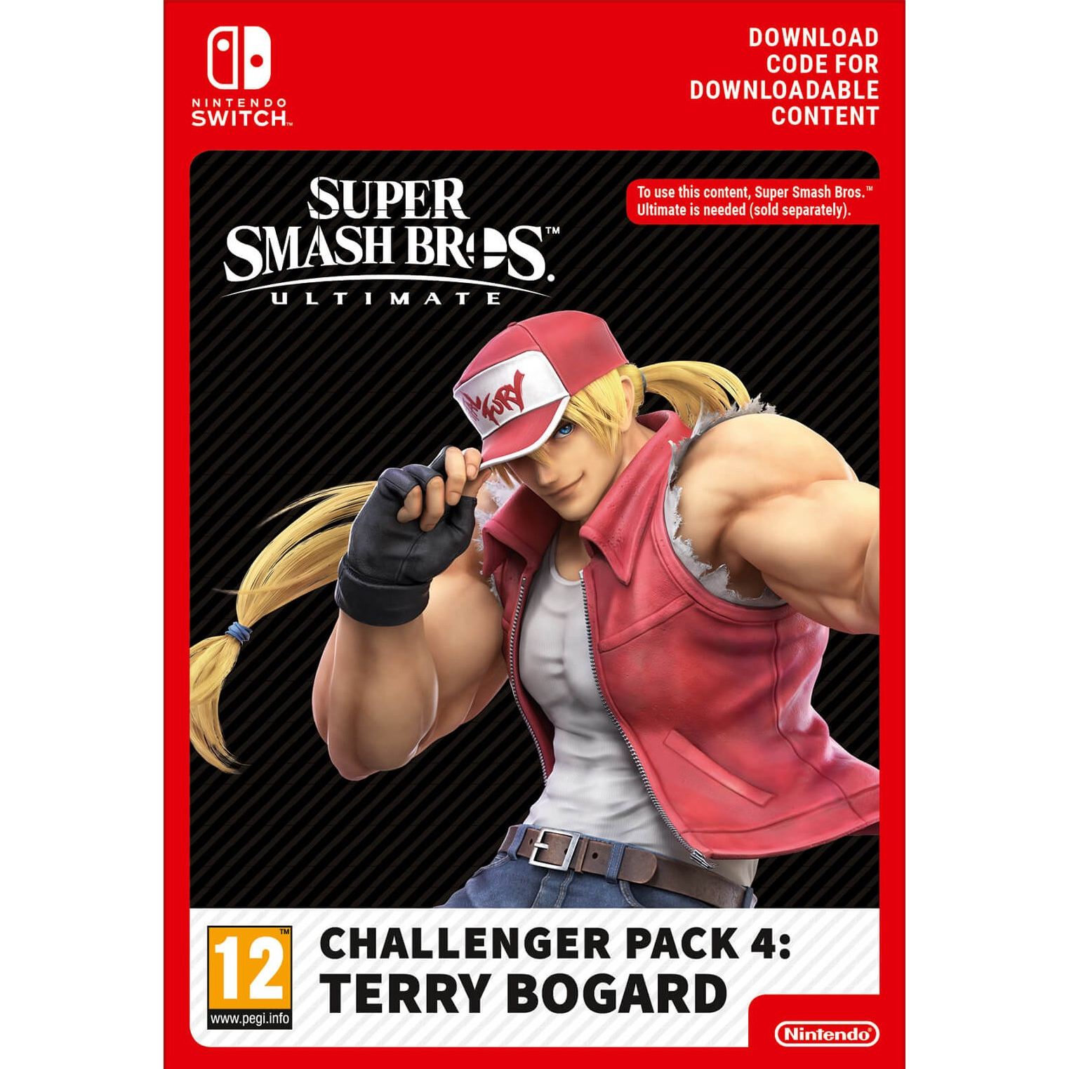 Super smash Bros. Ultimate: Challenger Pack 4: Terry (Nintendo Switch - elektronikus játék licensz)