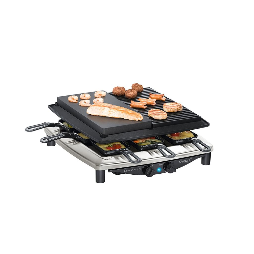 Steba RC4 Plus Delux Chrome Raclette grill (RC4 Plus Delux Chrome)