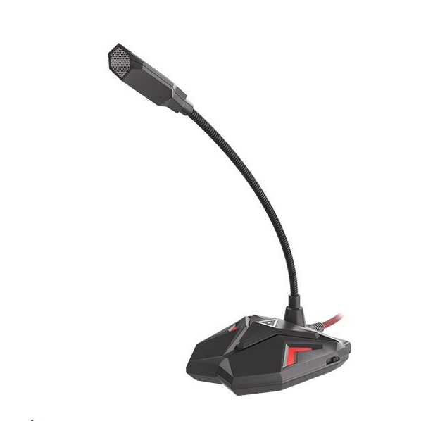 Микрофон за гейминг Genesis, 100 USB, черен/червен