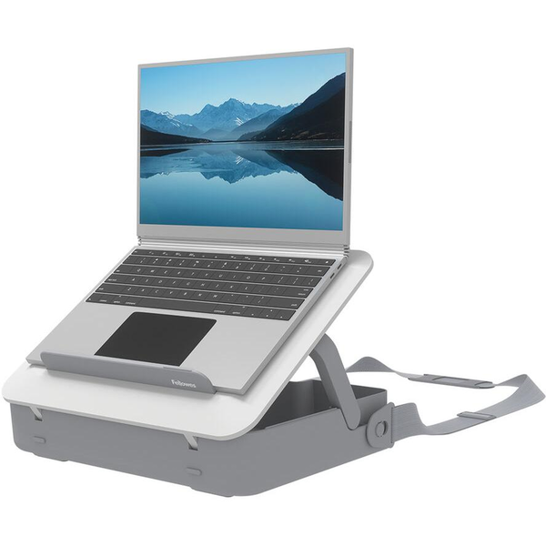 Fellowes BREYTA LAPTOP STAND CARRY CASE WHITE 35,6 cm (14") Keményhéjas táska Fehér