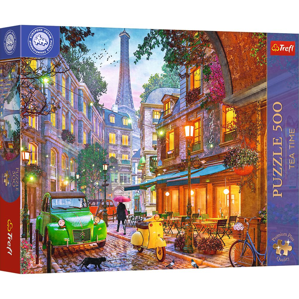 Trefl Premium Plus: European Puzzle Championship Párizs - 500 darabos puzzle (37614) (37614)