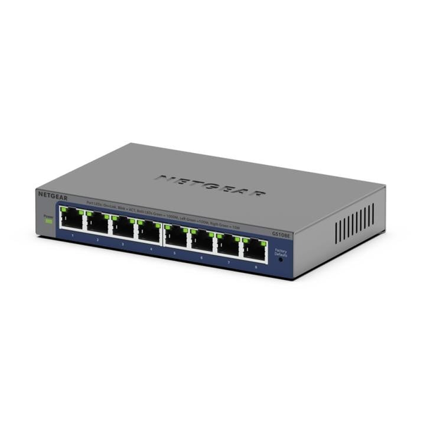 Netgear 8 Poort ProSafe GS108Ev4 1Gbps