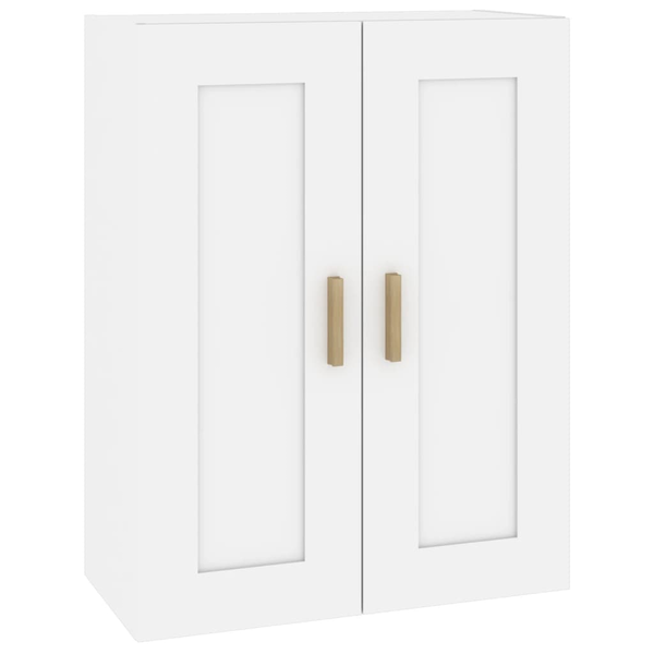 Стенен шкаф vidaXL, Бял, 69, 5x32, 5x90 см, Инженерно дърво, 22 Kg