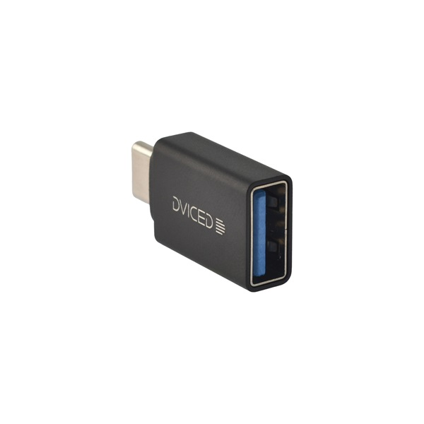 Dviced DV300004 Type-C - USB fekete adapter (DV300004)