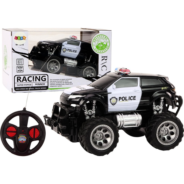 R/C Terepjáró Rendőrautó - 1:24 ,Távirányítós
