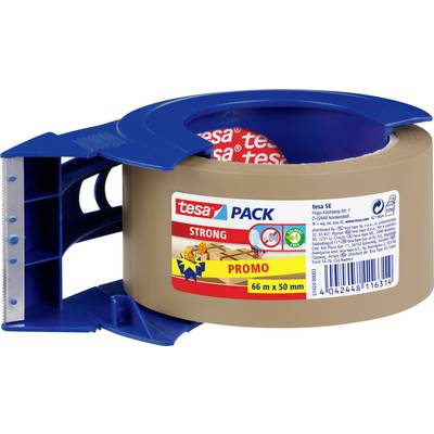 Baliaca páska Tesa hnedá, šírka 55 mm, dĺžka 66 m, 1 ks