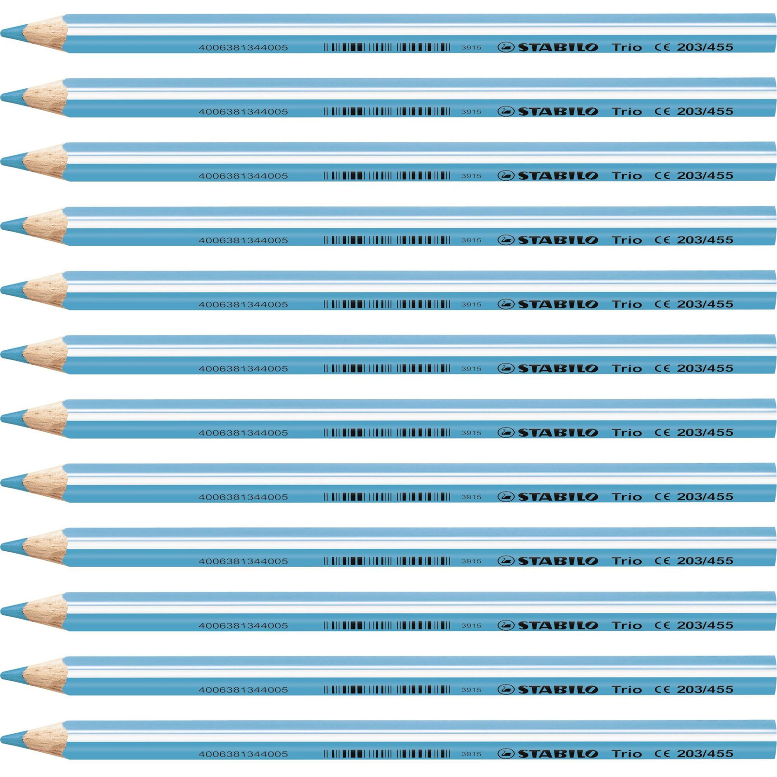 STABILO Trio vastag - 12 db-os kiszerelés - égszínkék (4006381344012)