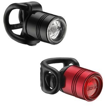 Lezyne Led Femto Drive Pair Black/Red (1-LED-1P-V100)