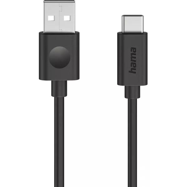 Hama 00086447 USB-kabel USB 2.0 1,2 m USB A USB C Zwart