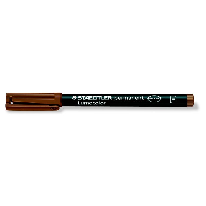 Staedtler Lumocolor 318 F 0,6mm Alkoholos marker - Barna (318-7)