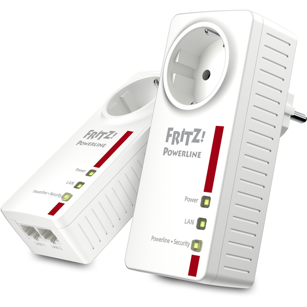 FRITZ!Powerline 1220E 1200 Mbit/s Připojení na síť Ethernet Bílá 2 kusů
