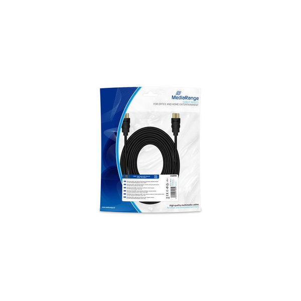 MediaRange HDMI High Speed Ethernet Anschlussk. 10Gibt/s 10m (MRCS212)