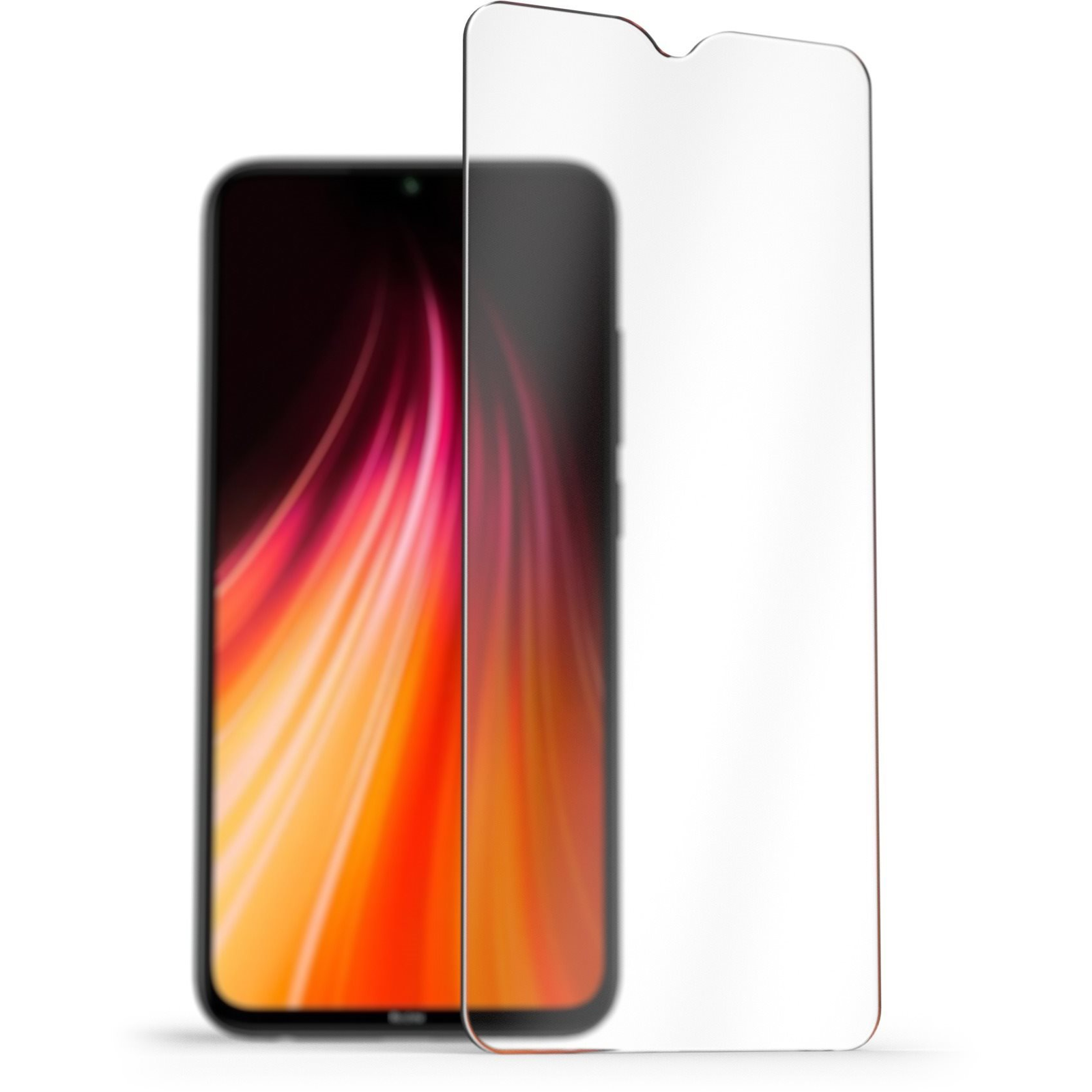 AlzaGuard Case Friendly Glass Protector Xiaomi Redmi Note 8 Pro 2.5D üvegfólia (AGD-TGC0130)