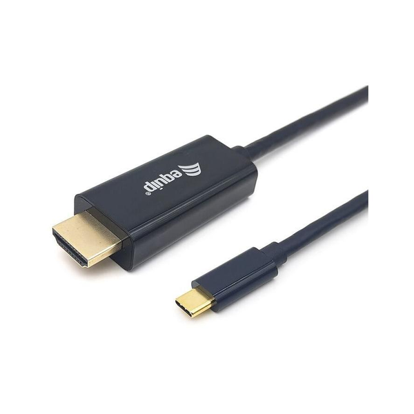 Equip 133411 video kabel adapter 1 m USB Type-C HDMI Type A (Standaard) Zwart