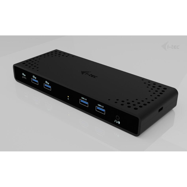 i-tec Universal Dual 4K Display Docking Station, PD 85W + USB-C Charger