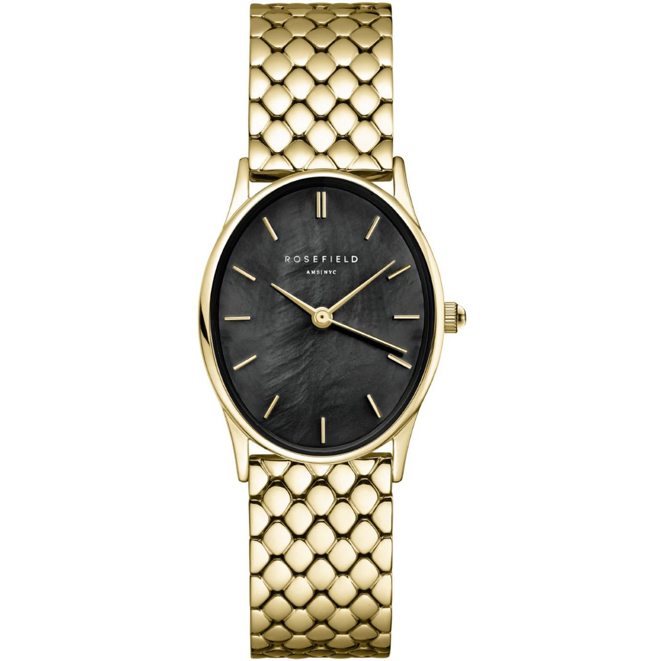 ROSEFIELD Oval Black Gold OBGSG-OV14 (8720246519525)