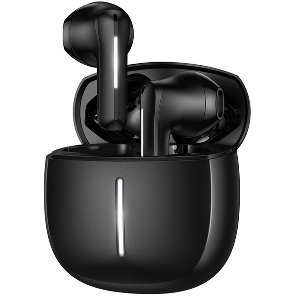 HOCO EQ33 bluetooth fülhallgató SZTEREO v5.4 TWS mikrofon + töltőtok fekete EQ33_B