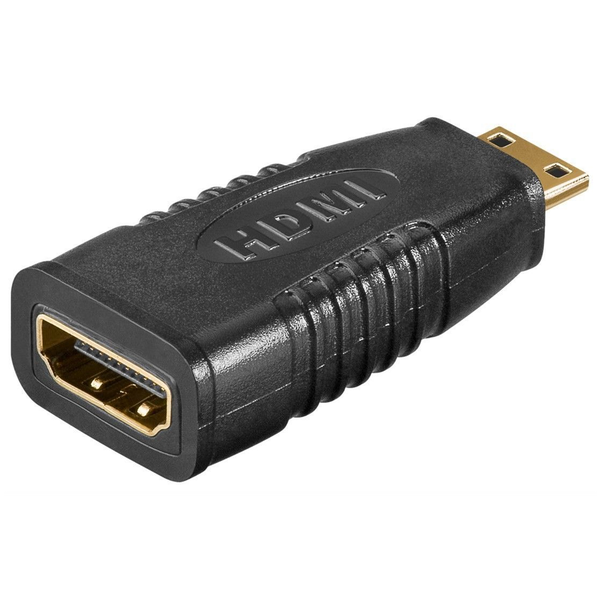 goobay HDMI - Mini HDMI-C Adapter Fekete