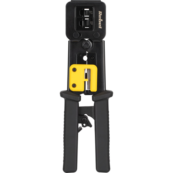 Klešče kovinske za krimpanje REBEL RJ45, RJ12, RJ11, Crimp+Cut