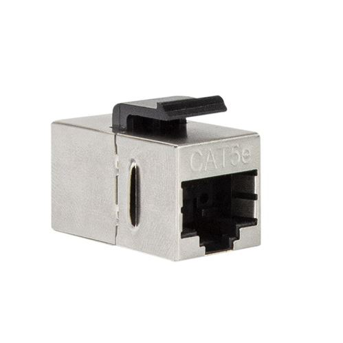 LogiLink Keystone Kupplung 2X RJ45 STP     , Cat.5e, metall.