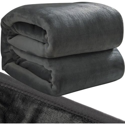 Deka Ruhhy polyester 160 cm x 200 cm šedá