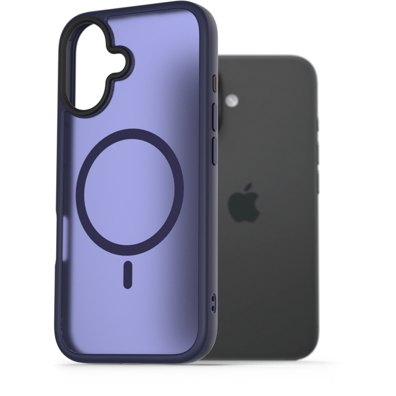 AlzaGuard Matte Case iPhone 16 Magsafe világoslila tok (AGD-PCMM57V)