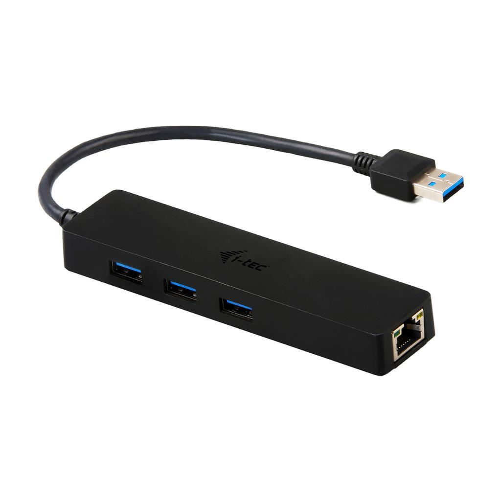 i-tec USB 3.0 Slim Metal HUB 3 Portos (U3GL3SLIM) (U3GL3SLIM)
