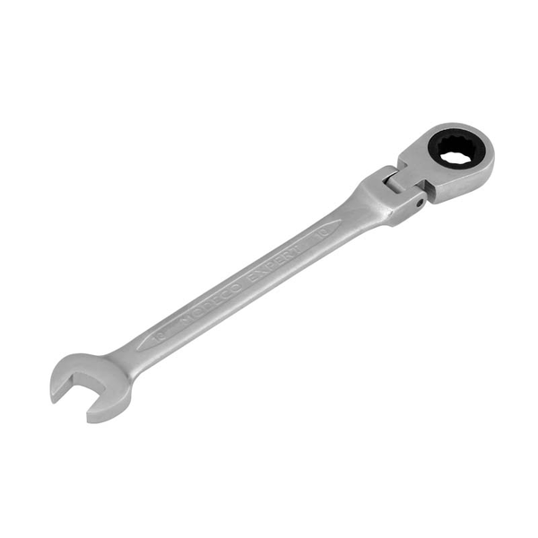  Modeco Klucz płasko-oczkowy z grzechotką i przegubem 13mm (MN-59-713)