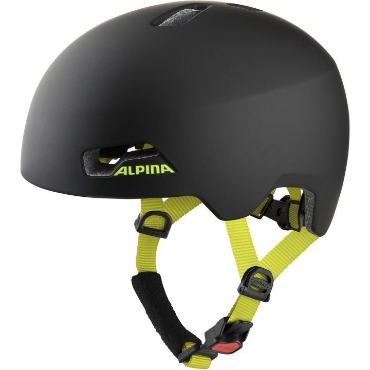 ALPINA HACKNEY black-neon yellow matt 47-51 cm (4003692310521)