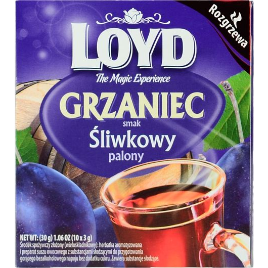 Loyd Grog Tea Szilva 10x3g
