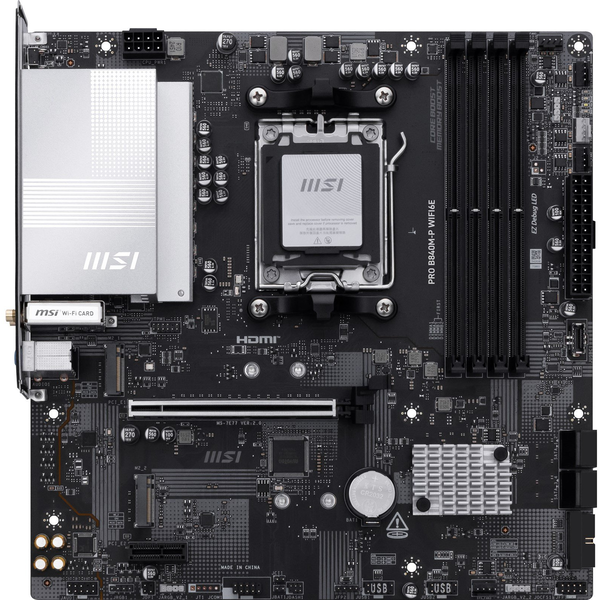 MSI B840M-P Pro DDR5 AMD AM5 MicroATX Alaplap