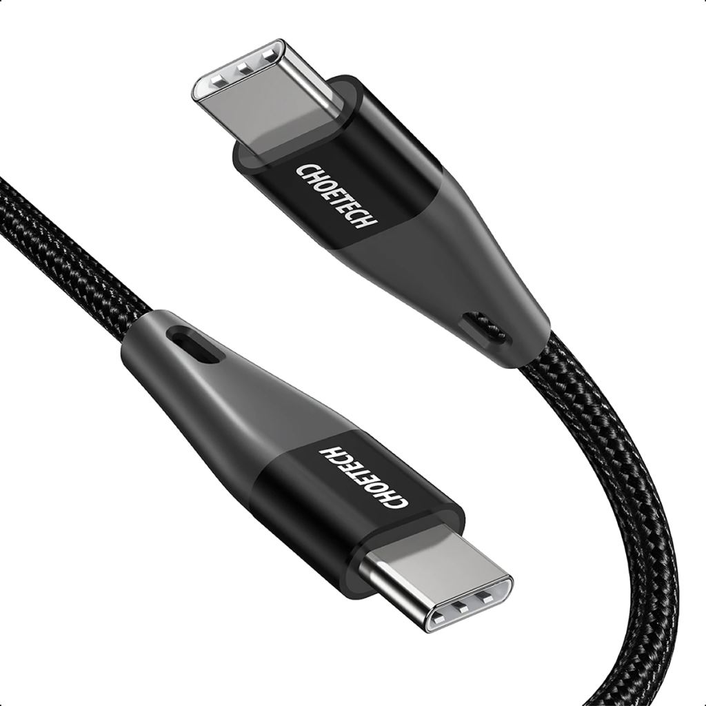 Choetech XCC-1003 USB-C - USB-C töltőkábel 1.2m fekete (XCC-1003)