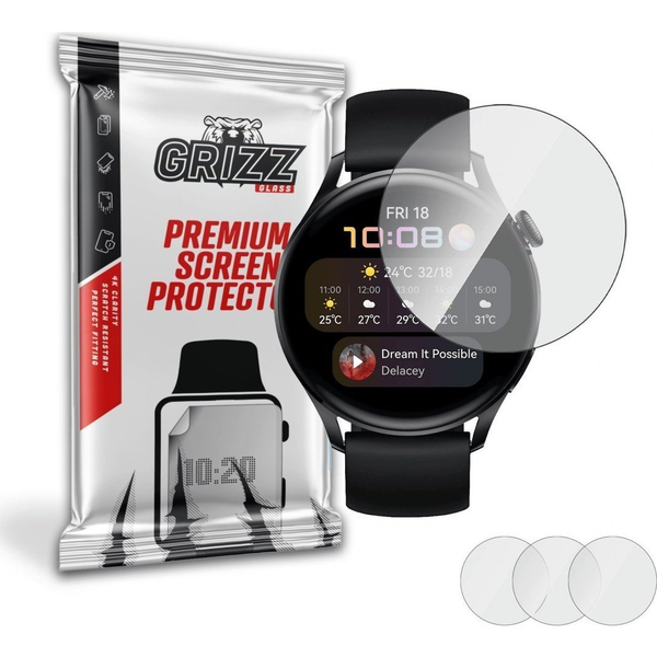  GrizzGlass Folia hydrożelowa Grizz Huawei Watch 3