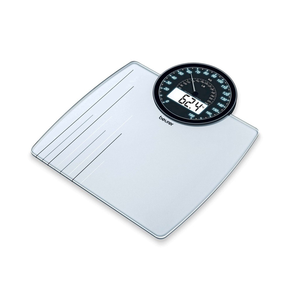 Beurer GS 58 Analóg és digitális személymérleg - Szürke (766.10)