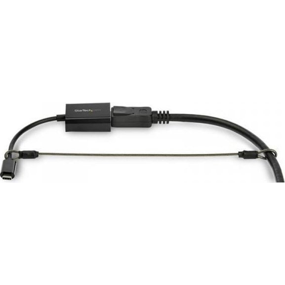 StarTech.com CONNLOCKPK20 kabelbeheersysteem Vloer Kabeltethering Zwart 20 stuk(s)