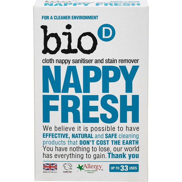 Bio-D Proszek do prania pieluch Nappy Fresh 500g (BIO04104)
