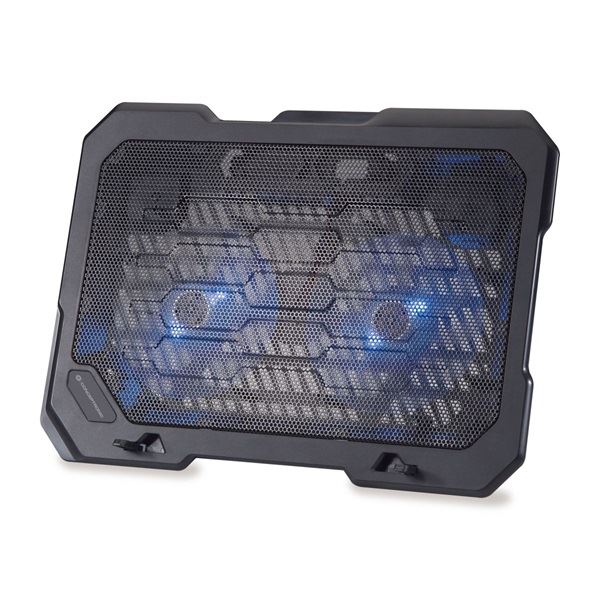 Conceptronic THANA01B køling til laptop 39,6 cm (15.6") Sort