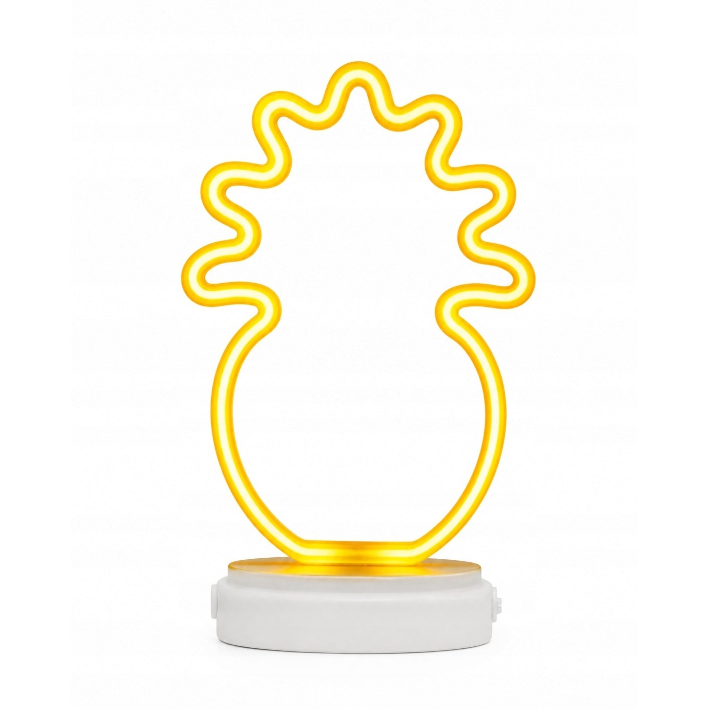 GRUNDIG LED neónová lampa ananás dekoratívna 39 LED na batérie