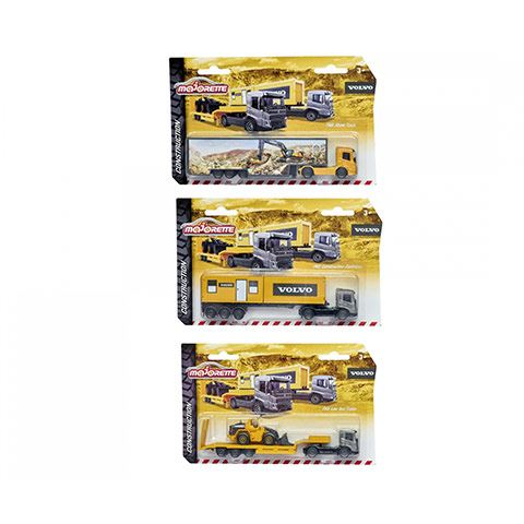 Simba Toys Majorette: Volvo szállítóautó többféle változatban 1db (212057288) (ST212057288)