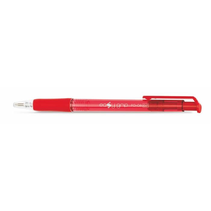 Flexoffice "EasyGrip" golyóstoll 0,4 mm piros (FOGT08P / FO-08RED) (FO-08RED)