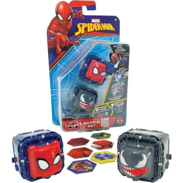 BOTI Marvel Spiderman Battle Cube Spiderman vs Venom 2 Pack Kopacia hra