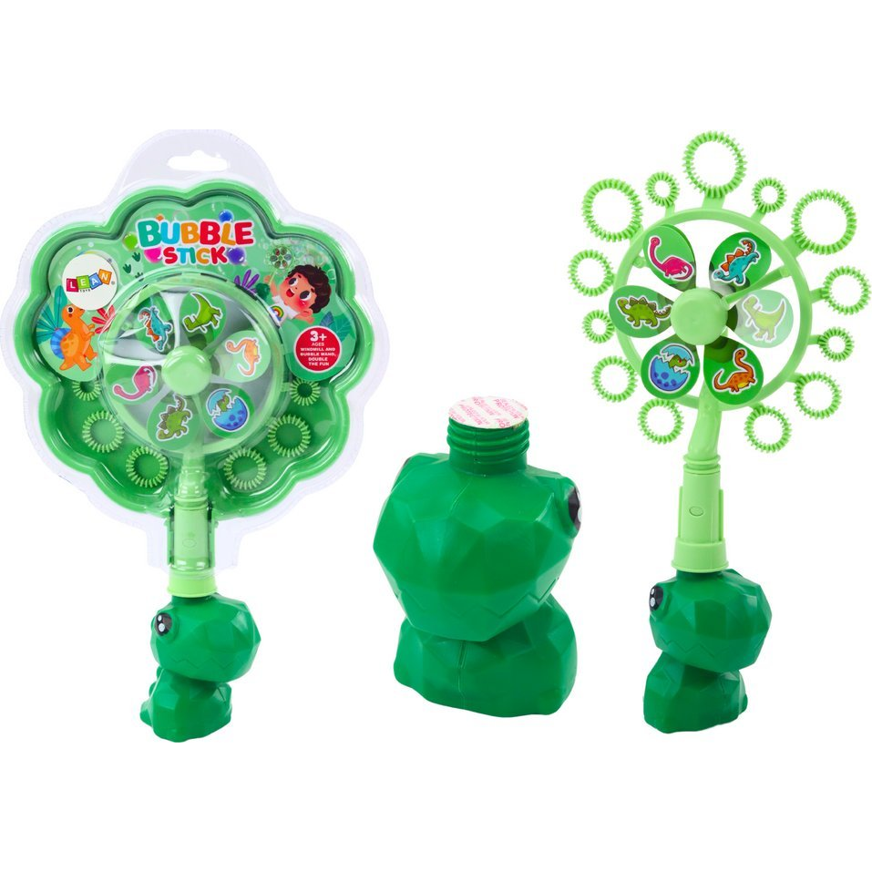 Szappanbuborékok Pinwheel Dinosaur Tray Green 18454 (18454)